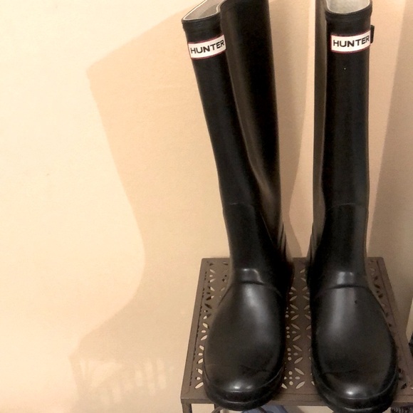 Hunter Boots / Unisex/ Black - Picture 1 of 7